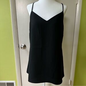NWT - Banana Republic Black Sleeveless Blouse